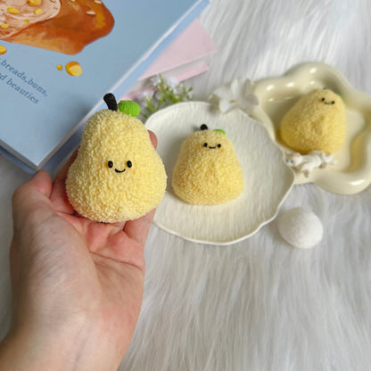 Spiky Pear Baby Squishy Toy