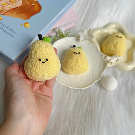 Spiky Pear Baby Squishy Toy