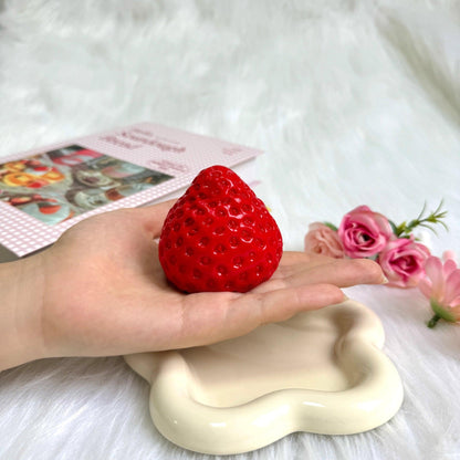 Squishy Strawberry Squeeze Toy