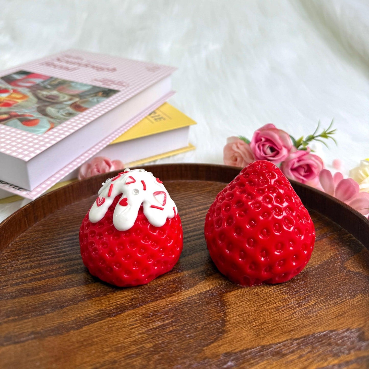 Squishy Strawberry Squeeze Toy