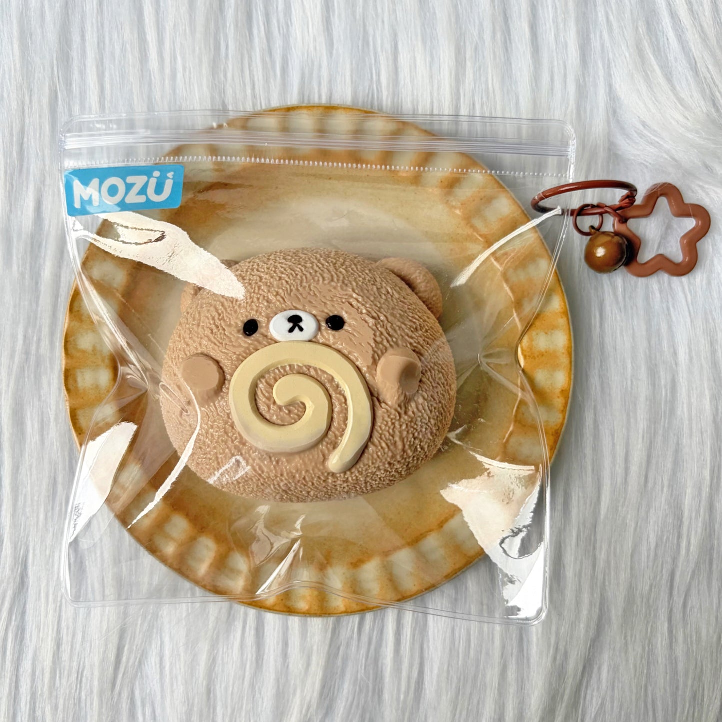 Bear Swirl Squishy Toy