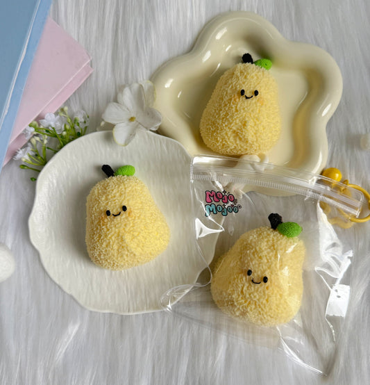 Spiky Pear Baby Squishy Toy