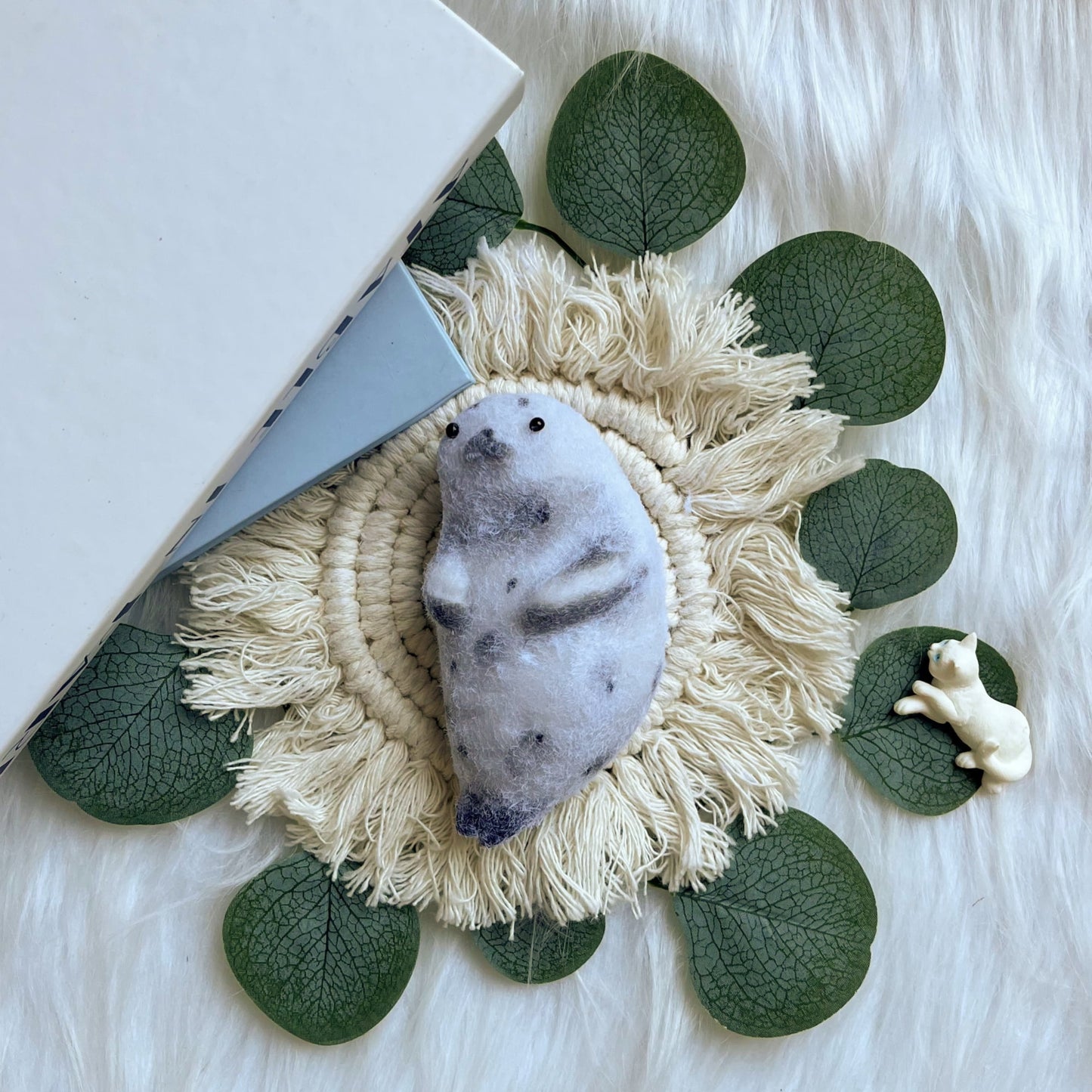 Pebble Seal Squishy Toy