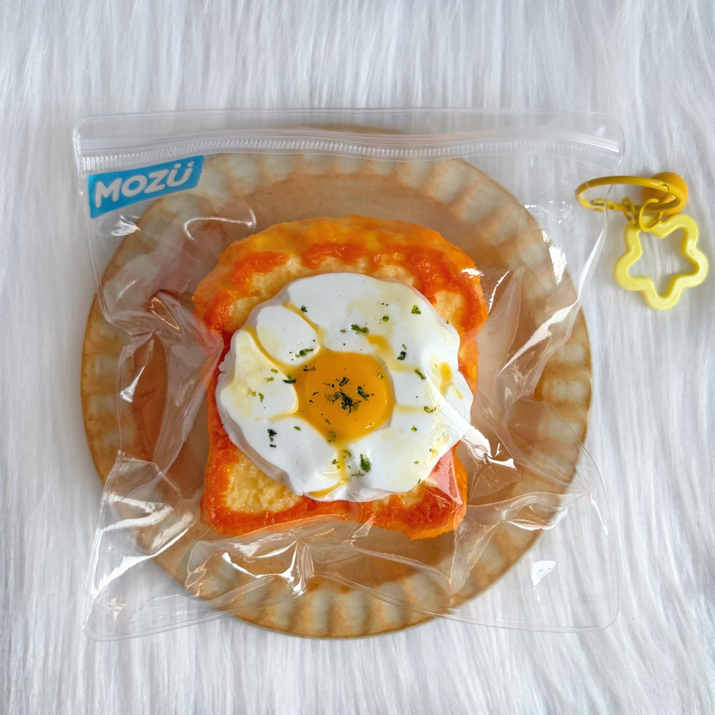 Double-Layer Cloud Egg Toast Squishy