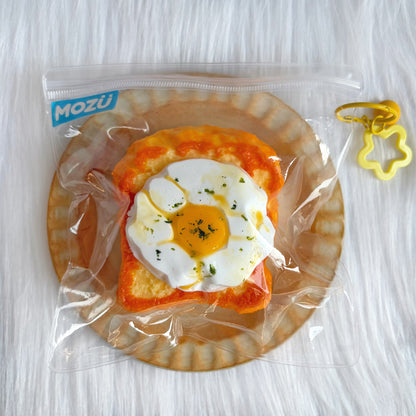 Double-Layer Cloud Egg Toast Squishy