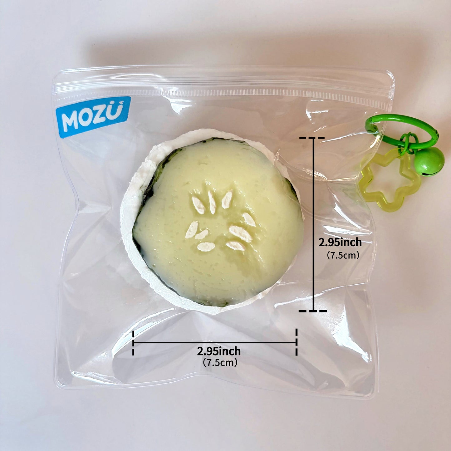 Cucumber Cream Stack Squishy Toy